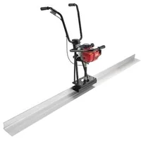 Dreptar-vibrant-profesional-pentru-beton-cu-motor-în-4-timpi-mânere-reglabile-pe-înălțime-6500-rot-min-profil-din-aluminiu-de-2445-mm-set-de-bare-de-nivelare