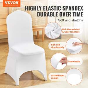 Huse-pentru-scaune-din-spandex-100-buc-Dimensiune-universală-culoare-albă-margine-frontală-arcuită
