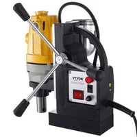 Mașină-de-găurit-cu-talpă-magnetică-1100-W-forță-magnetică-de-1200-kg-Ø-12-40-mm-cu-6-carote-HSS
