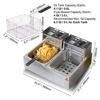 Friteuză-electrică-profesională-cu-rezervoare-duble-detașabile-12l-2x6l