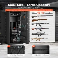 Seif-pentru-arme-pentru-10-12-puști-rezistent-la-foc-cu-încuietoare-digitală