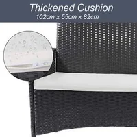 Set-de-grădină-din-4-piese-mobilier-din-ratan-pentru-relaxare-Negru-sau-maro