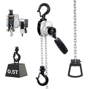 Palan-manual-cu-lanț-și-pârghie-Lever-Chain-Hoist-capacitate-500-kg-1-2-T-lanț-de-1-5-m