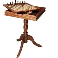 Măsuță-luxoasă-din-lemn-pentru-jocuri-3-în-1-Șah-Dame-și-Table-18-inchi