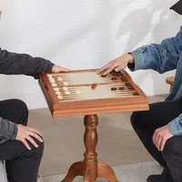 Măsuță-luxoasă-din-lemn-pentru-jocuri-3-în-1-Șah-Dame-și-Table-18-inchi