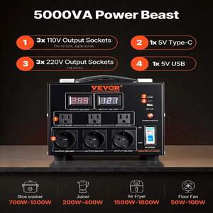 Transformator-convertor-de-tensiune-5000W-cu-prize-US-EU-și-USB