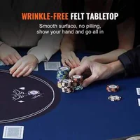 Masă-de-poker-pliabilă-pentru-10-jucători-213-cm-pâslă-roșie-și-suporturi-din-oțel