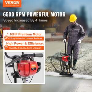 Dreptar-vibrant-profesional-pentru-beton-cu-motor-în-4-timpi-mânere-reglabile-pe-înălțime-6500-rot-min-profil-din-aluminiu-de-2445-mm-set-de-bare-de-nivelare