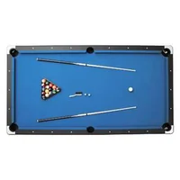 Masă-de-biliard-profesională-244-cm-8-ft-design-din-lemn-și-postav-albastru
