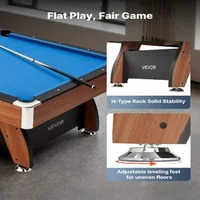 Masă-de-biliard-profesională-244-cm-8-ft-design-din-lemn-și-postav-albastru