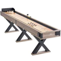 Masă-profesională-de-shuffleboard-și-bowling-350-cm-11-5-picioare-set-combinat-2-în-1