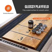 Masă-profesională-de-shuffleboard-și-bowling-350-cm-11-5-picioare-set-combinat-2-în-1