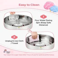 Aparat-profesional-pentru-vată-de-zahăr-1000W-electric-roz