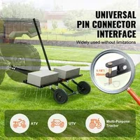 Greblă-pentru-curățarea-gazonului-pentru-ATV-sau-mașină-de-tuns-20-de-dinți