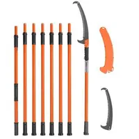 Fierăstrău-manual-cu-prelungitor-222-822-cm-lamă-ascuțită-din-oțel-pentru-tăierea-crengilor-înalte-și-8-segmente-ușoare-de-mâner-din-fibră-de-sticlă