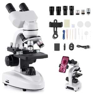Microscop-compus-profesional-binocular-set-cu-mărire-40-2000