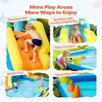 Parc-acvatic-gonflabil-4-0-m-castel-cu-trambulină-tobogan-și-piscină-pentru-joacă-de-vară