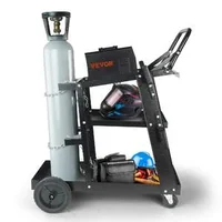 Cărucior-de-sudură-pe-3-niveluri-capacitate-de-181-kg-cu-roți-la-360