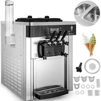 Mașină-comercială-pentru-înghețată-moale-18-28-L-h-3-arome-cu-afișaj-LCD-și-curățare-automată