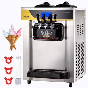Mașină-de-blat-pentru-înghețată-soft-și-iaurt-înghețat-2200W-30-L-h-3-arome