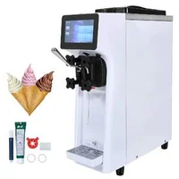 Mașină-compactă-pentru-înghețată-moale-și-iaurt-înghețat-10-20-L-h-design-alb