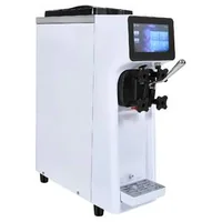 Mașină-compactă-pentru-înghețată-moale-și-iaurt-înghețat-10-20-L-h-design-alb