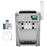 Mașină-comercială-de-înghețată-soft-pe-blat-3-arome-panou-LCD-și-curățare-automată