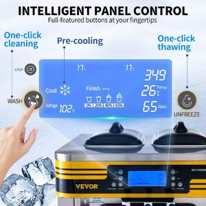 Mașină-profesională-de-înghețată-moale-de-blat-2350W-30-L-h-3-arome-cu-control-LCD