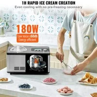 Mașină-automată-pentru-înghețată-și-gelato-1-9-L-model-argintiu-cu-compresor-încorporat