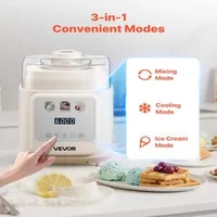 Mașină-compactă-automată-de-înghețată-1-L-cu-compresor-încorporat-fără-precongelare