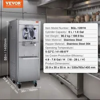 Mașină-profesională-pentru-înghețată-tare-și-gelato-18-L-h-oțel-inoxidabil