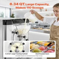 Mașină-profesională-pentru-înghețată-tare-2000W-20-L-h-cilindru-de-6L-din-oțel-inoxidabil