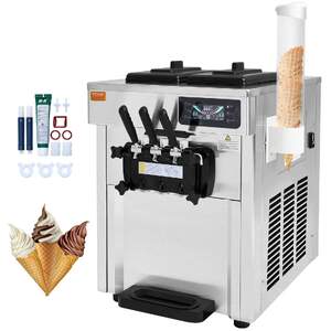 Mașină-profesională-de-înghețată-moale-de-blat-2200W-28L-h-3-arome-cu-control-LCD
