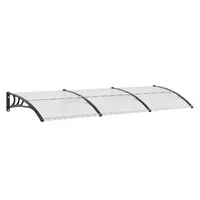 Copertină-exterioară-pentru-uși-și-ferestre-96-x-297-cm-protecție-UV-și-policarbonat-rezistent-la-apă