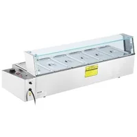 Încălzitor-electric-profesional-pentru-bufet-6-1-2-cu-paravan-de-sticlă