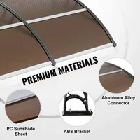 Copertină-maro-din-policarbonat-pentru-uși-și-ferestre-96-x-198-cm-protecție-UV-și-umbrire-eficientă