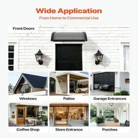 Copertină-gri-fumuriu-pentru-ușă-și-fereastră-60-x-60-cm-console-ABS-și-protecție-UV