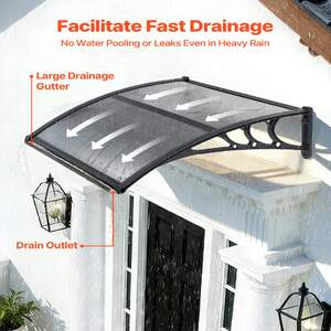 Copertină-pentru-ușă-din-policarbonat-gri-fumuriu-75-x-100-cm-console-ABS-și-protecție-UV