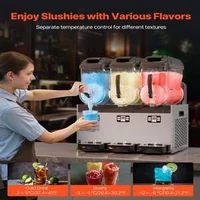 Aparat-profesional-de-granita-36-L-3-recipiente-pentru-cocktailuri-margarita-și-smoothie-uri