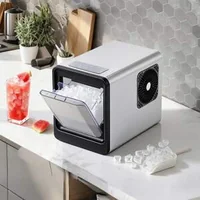 Mașină-de-gheață-pentru-mestecat-Nugget-Ice-tip-blat-15-kg-zi-cu-auto-curățare-tip-sertar