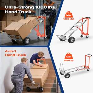 Cărucior-multifuncțional-din-aluminiu-4-în-1-capacitate-de-până-la-453-6-kg