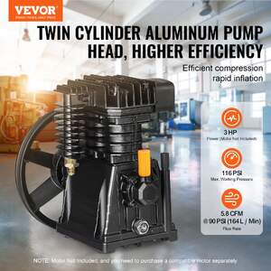 Cap-de-compresor-de-aer-3HP-5-8-CFM-cu-doi-cilindri