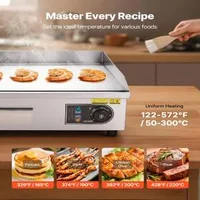 Placă-electrică-profesională-655x400-mm-4000W-până-la-300-C