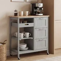 Insulă-mobilă-de-bucătărie-67cm-cărucior-de-bucătărie-cu-blat-din-lemn-masiv