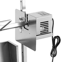 Grătar-cu-rotisor-electric-60-kg-4-niveluri-de-înălțime-oțel-inoxidabil