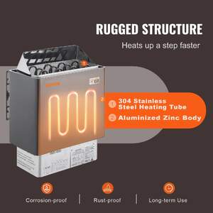 Sobă-electrică-pentru-saună-6-kW-control-digital-oțel-inoxidabil