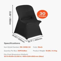 Huse-pentru-scaune-din-spandex-30-buc-mărime-universală-culoare-neagră-pentru-scaune-pliabile