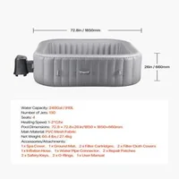 Cadă-cu-hidromasaj-pătrată-gonflabilă-pentru-4-6-persoane-Spa-de-grădină-portabil-185x185-cm