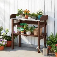 Masă-de-lucru-compactă-pentru-grădină-Stație-pentru-balcon-și-patio-78x38-cm