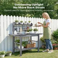 Masă-de-lucru-pentru-grădină-cu-chiuvetă-reglabilă-94-140-cm-gri
